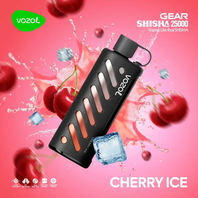 elfbar elfa kaufen Cherry Ice-Vozol Gear Shisha 25000 Puffs| Vapesoko Nairobi