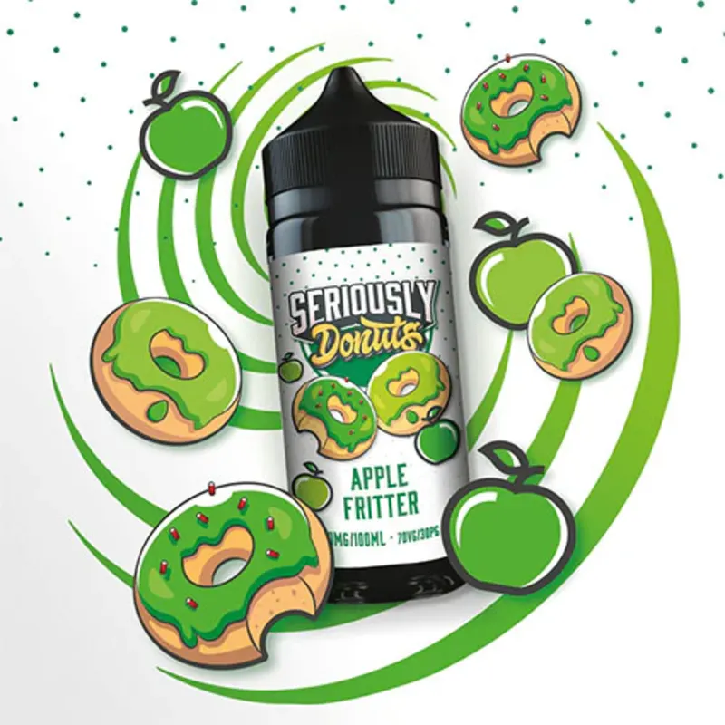 Apple Fritter -Doozy Vape Seriously Donuts 100ml 0MG