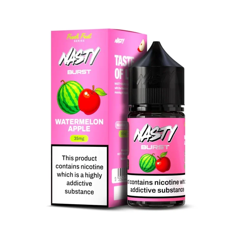 Watermelon Apple Nasty Burst Salts 30ml | Nic Salts Nairobi