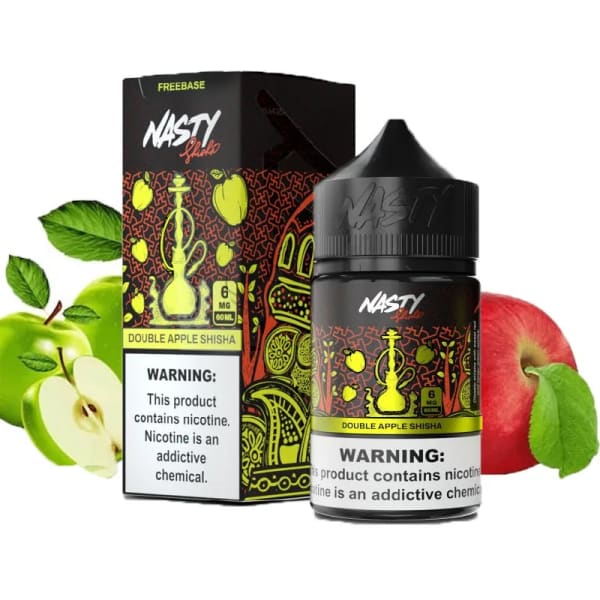 Double Apple Shisha Nasty Juice 60ml