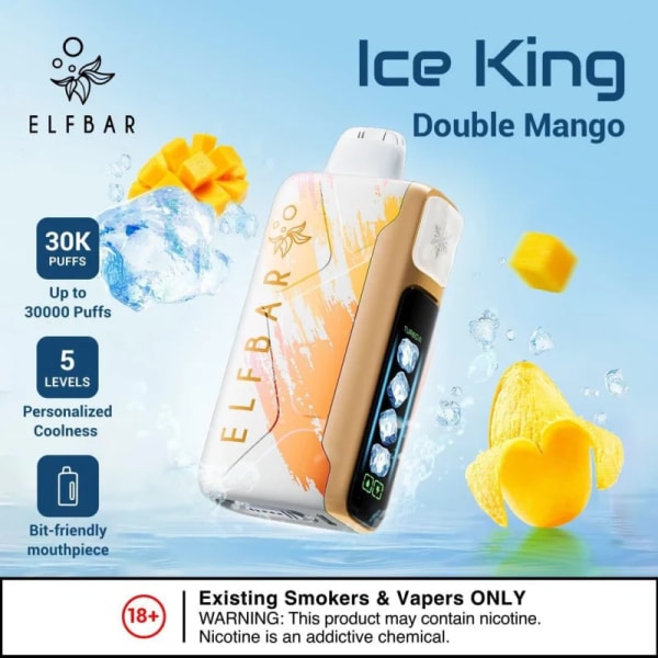 Double Mango-Elfbar Ice King 30,000 Puffs