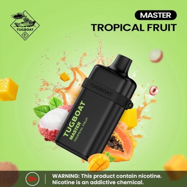 Tropical Fruit-Tugboat Master 10,000 Puffs