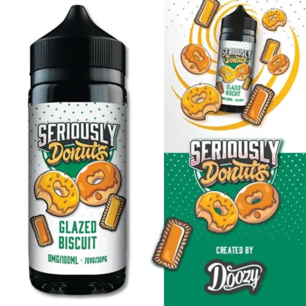 Glazed Biscuit -Doozy Vape Seriously Donuts 100ml