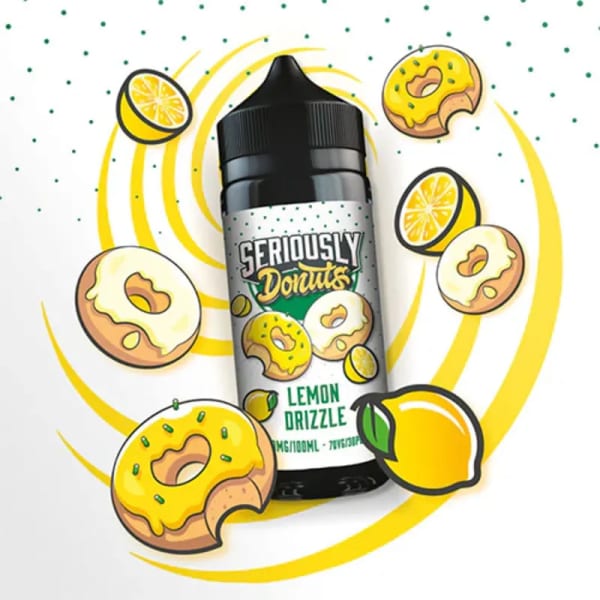 Lemon Drizzle -Doozy Vape Seriously Donuts 100ml