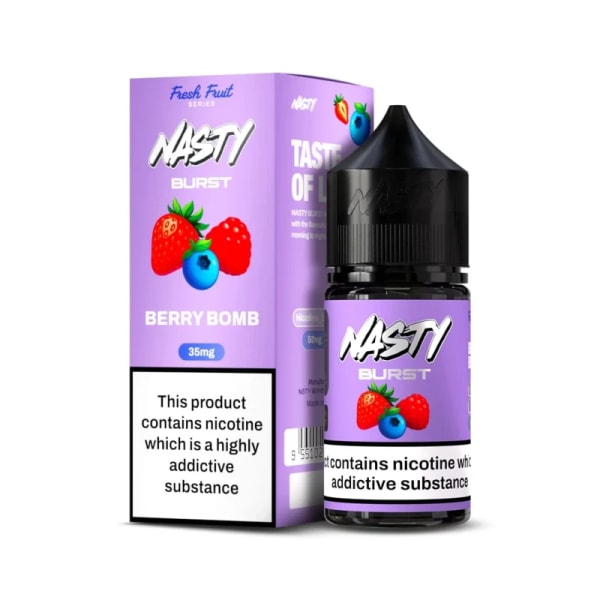 Berry Bomb -Nasty Burst Nic Salt 30ml