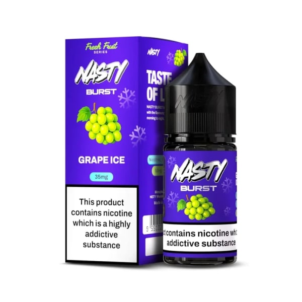 Grape Ice-Nasty Burst Nic Salt 30ml