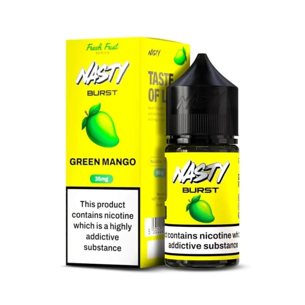 Green Mango-Nasty Burst Nic Salt 30ml