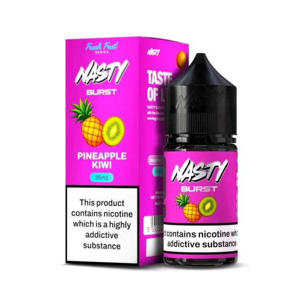 Pineapple Kiwi-Nasty Burst Nic Salt 30ml