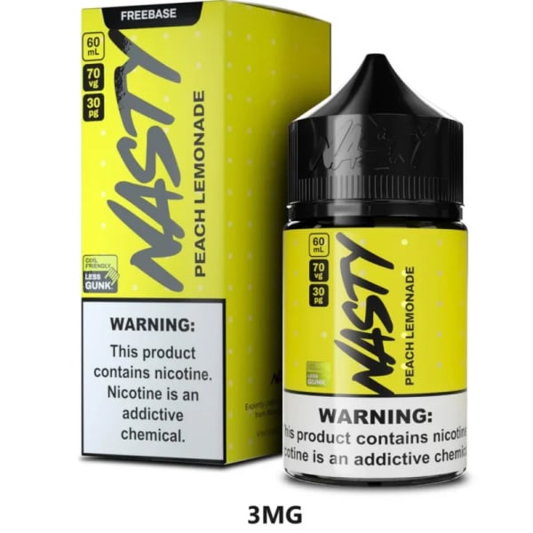 Peach Lemonade -Nasty Juice 60ml