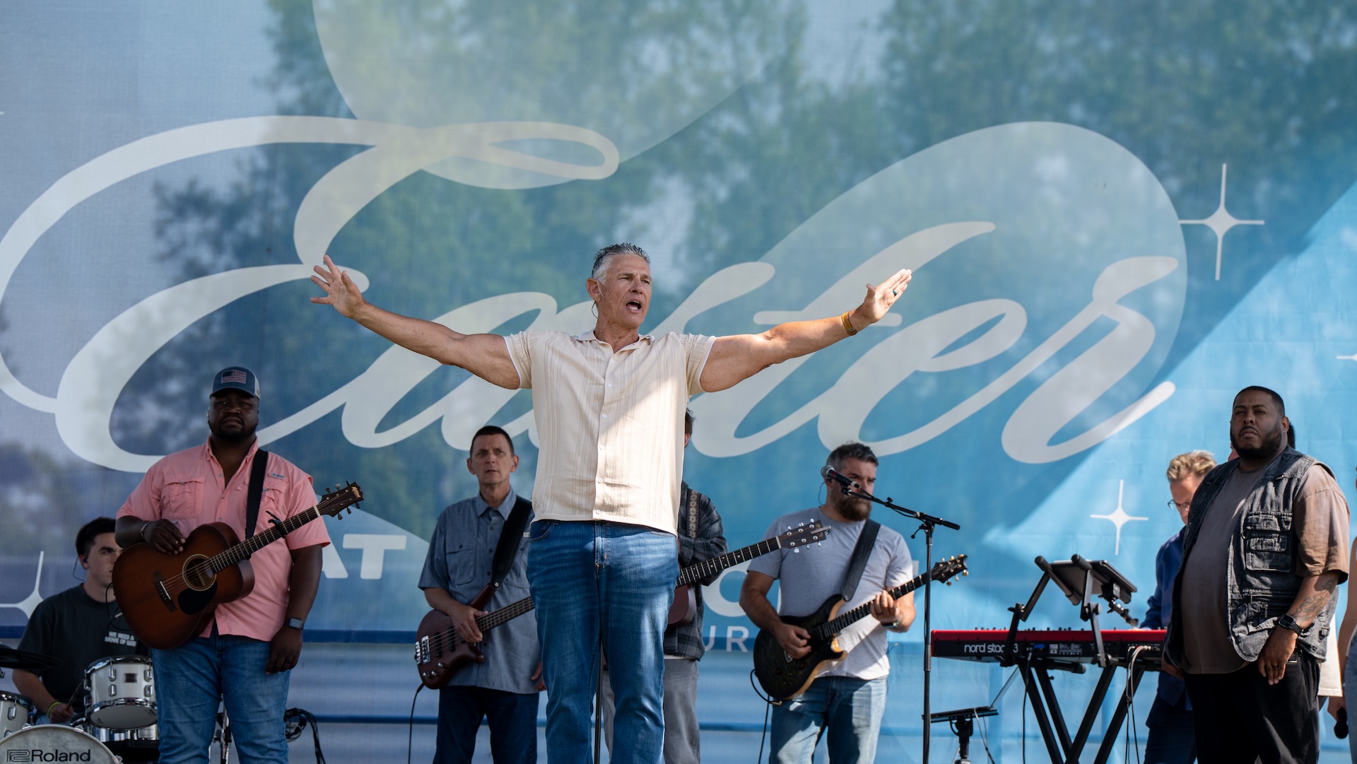 5 Point Church Easter gathering