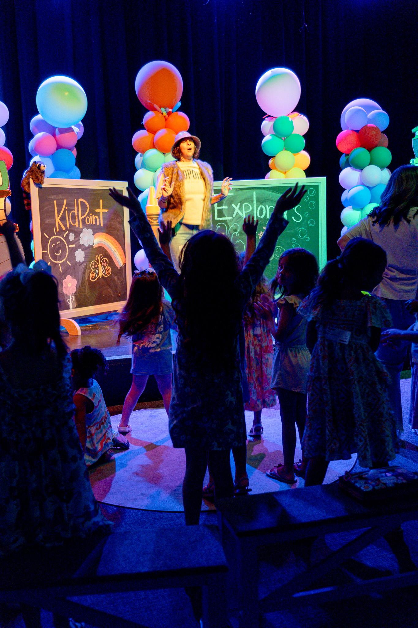 Children learning and having fun