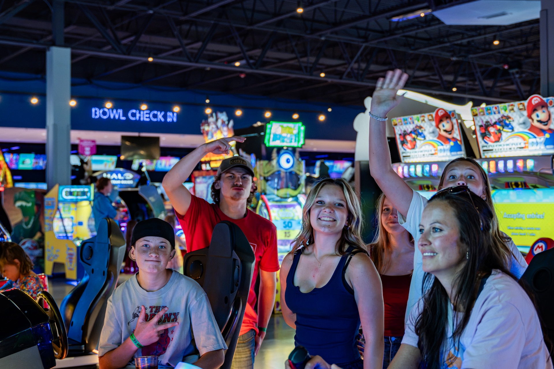 Students building community