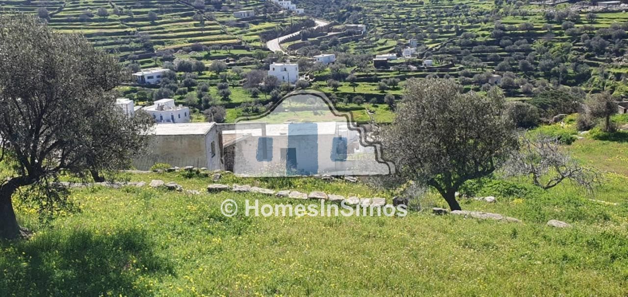 Apollonia  Sifnos plot & old buildings For Sale 2