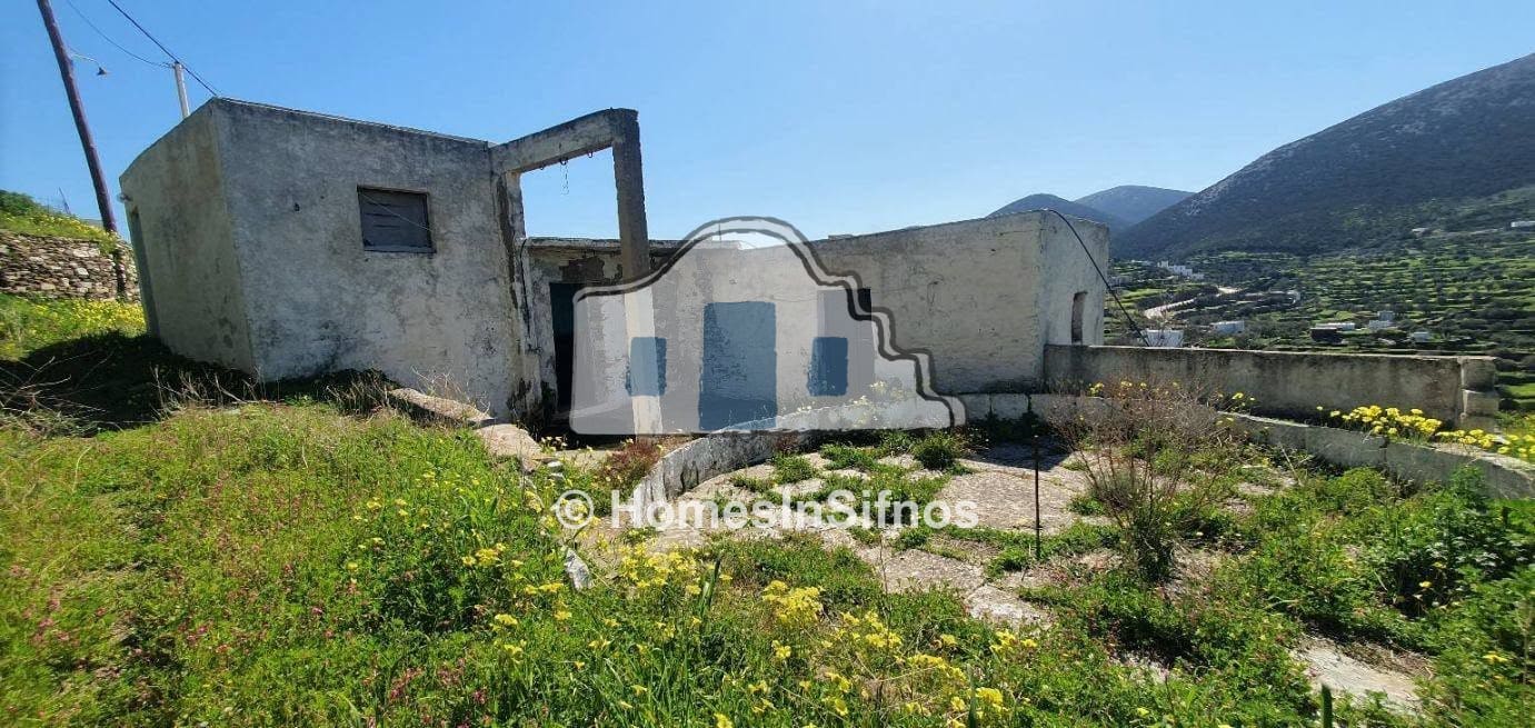 Apollonia  Sifnos plot & old buildings For Sale 6