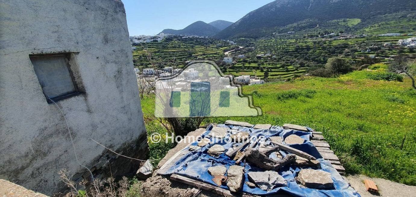 Apollonia  Sifnos plot & old buildings For Sale 7