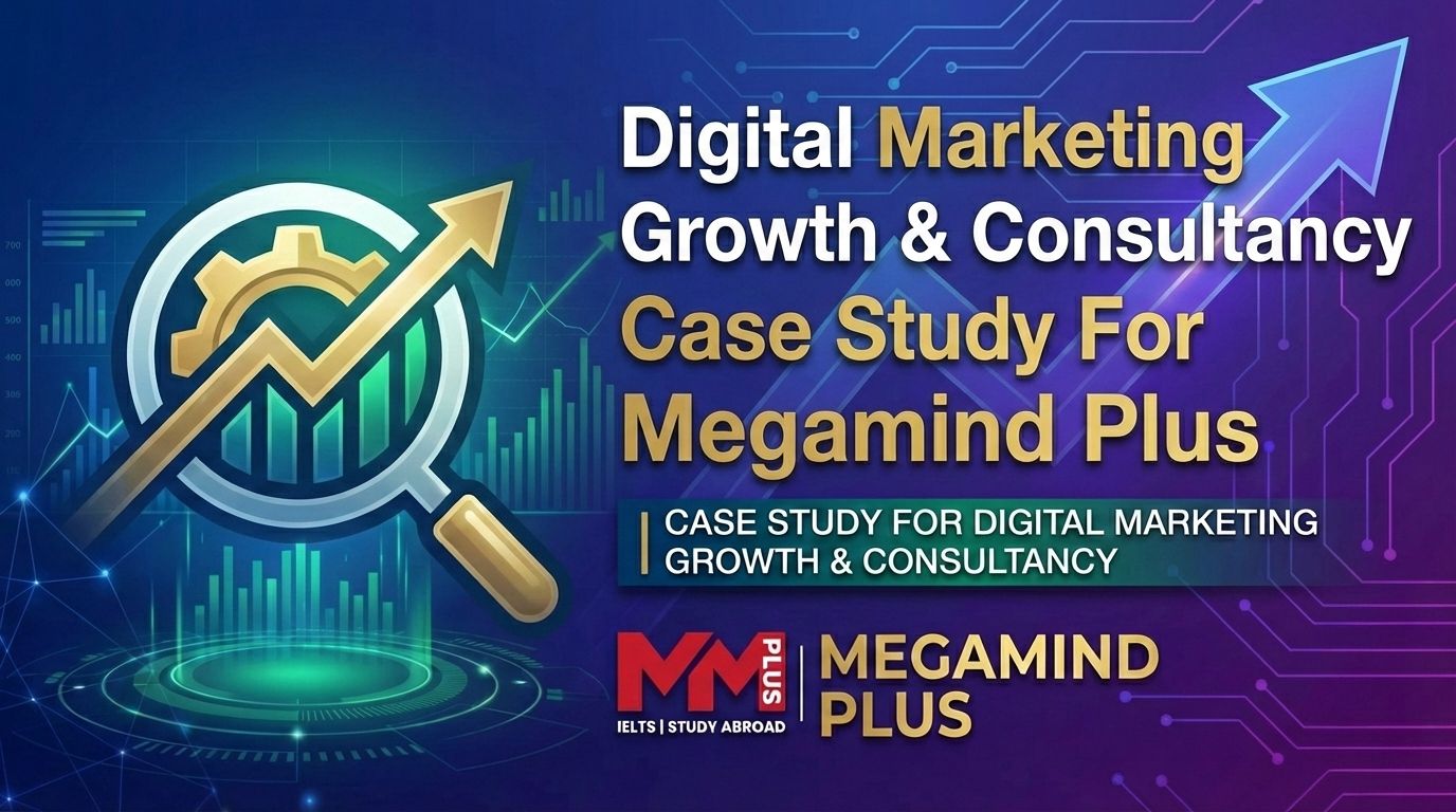 Digital Marketing Growth & Consultancy Case Study For Megamind Plus 