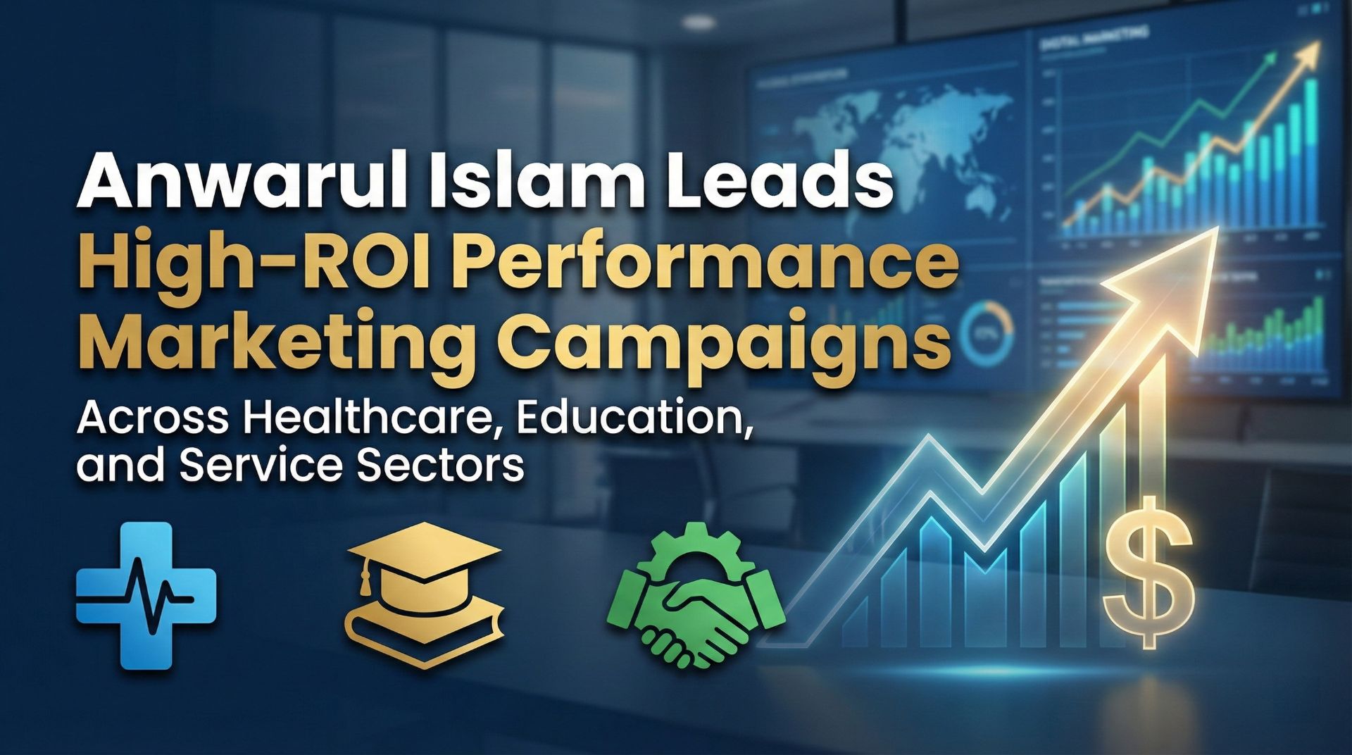 Anwarul Islam Leads High-ROI Performance Marketing Campaigns Across Healthcare, Education, and Service Sectors