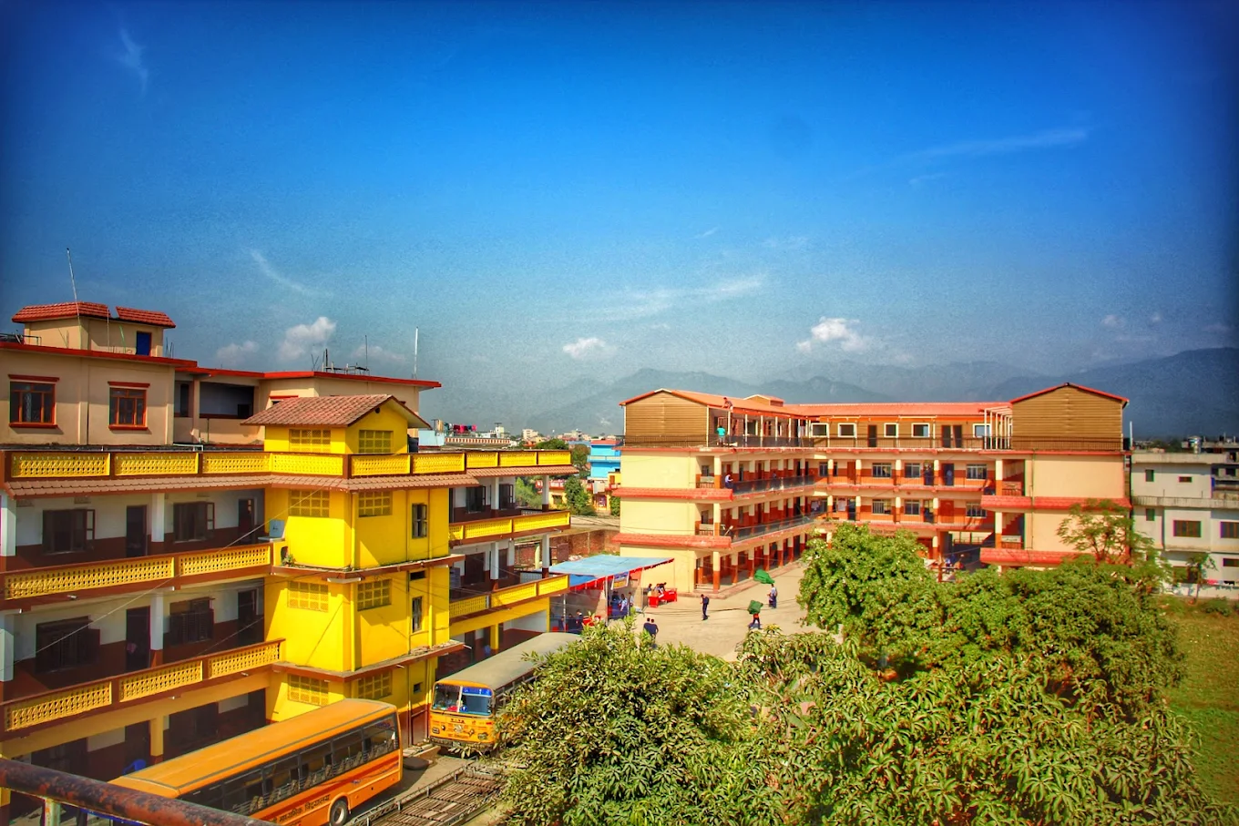 New Environment English Secondary School campus