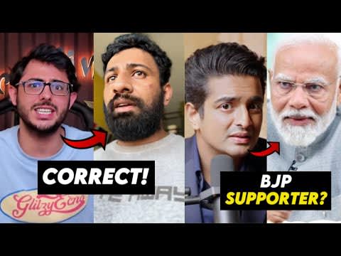 CarryMinati, Dhruv Rathee, Abhi and BeerBiceps - Controversy and Bias