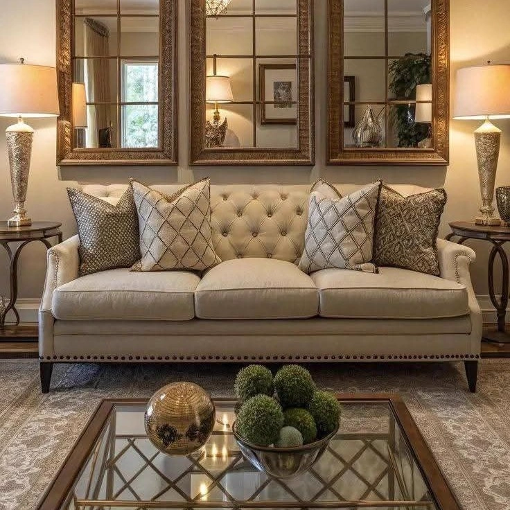 Classic Tufted Settee