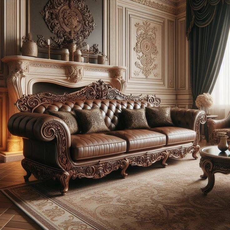 Gilded Neoclassic Settee