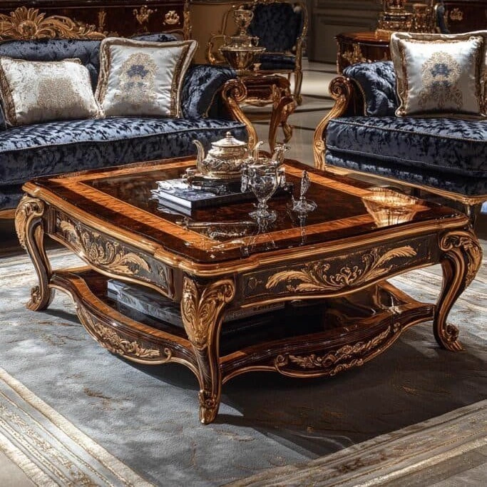 Ornate Pedestal Entry