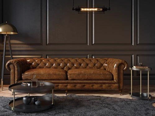 Sleek Gray Sectional