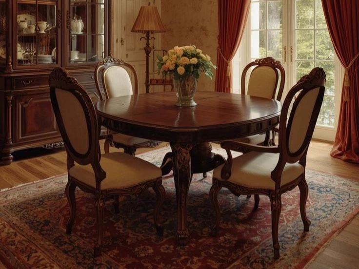 The Scarlet Draped Salon