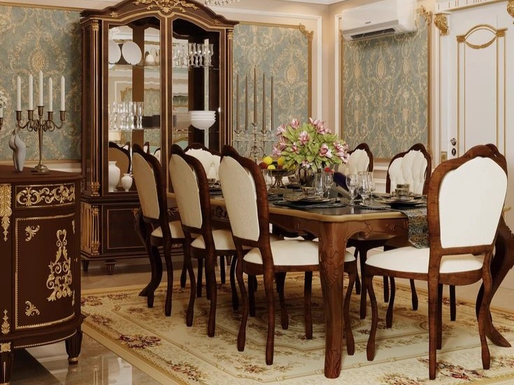 The Gilded Damask Feast