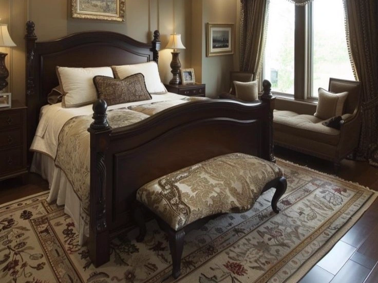 Classic Tufted Sleigh