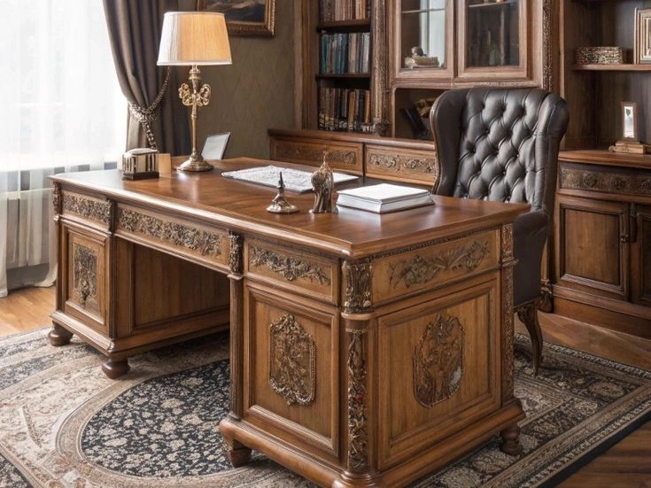 The Dark Wood Library Study