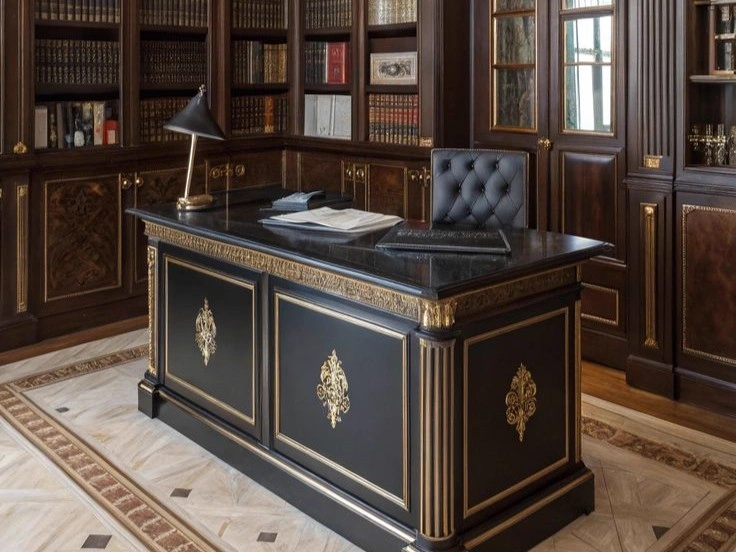 The Ornate Burlwood Library