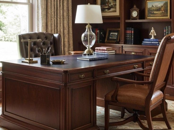 The Stately Leather Executive