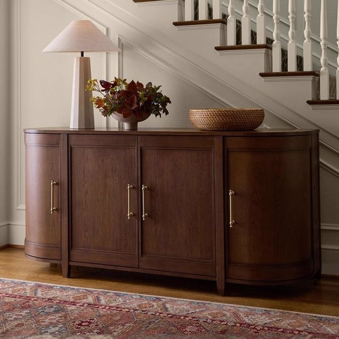 The Curved Arch-Door Mid-Century Console
