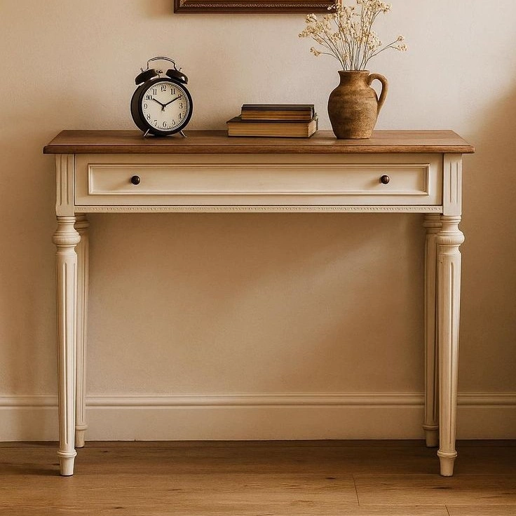 Antique Cabriole Leg Vanity