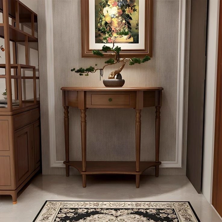 Ornate Foyer Accent Table