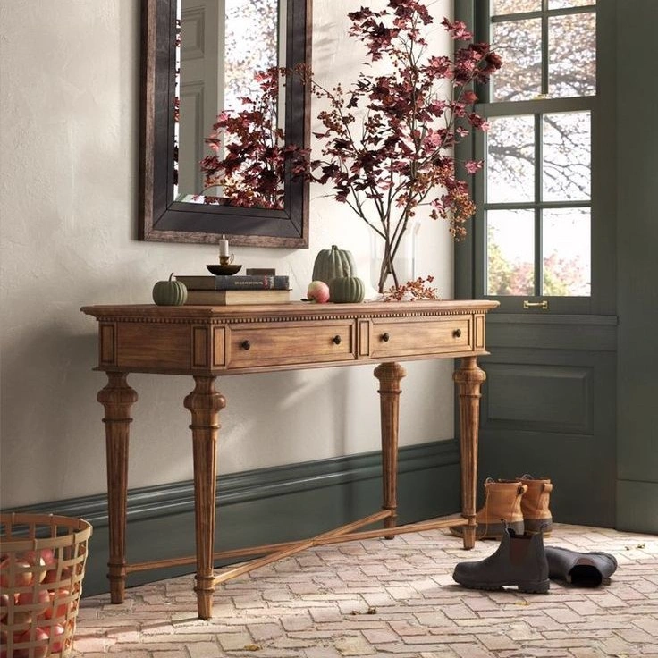 Transitional Foyer Accent Table