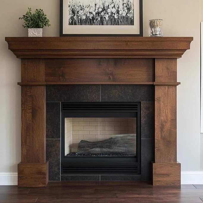 The Modern Hearth Mantle