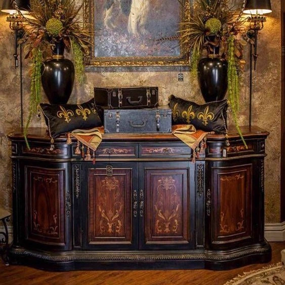 Black Empire Style Sideboard