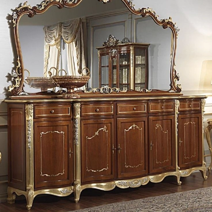 Mahogany and Gilt Buffet