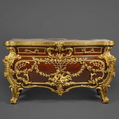 The Baroque Black Dresser Console
