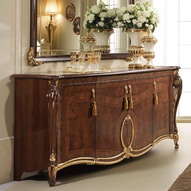 The Elegant Dark-Wood Server