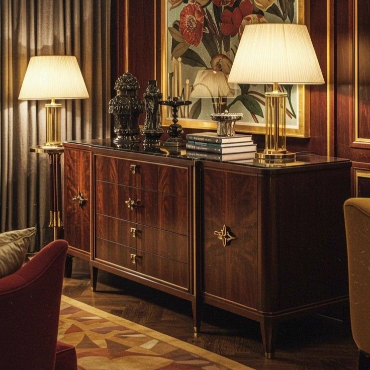 The Elegant Paneled-Door Sideboard