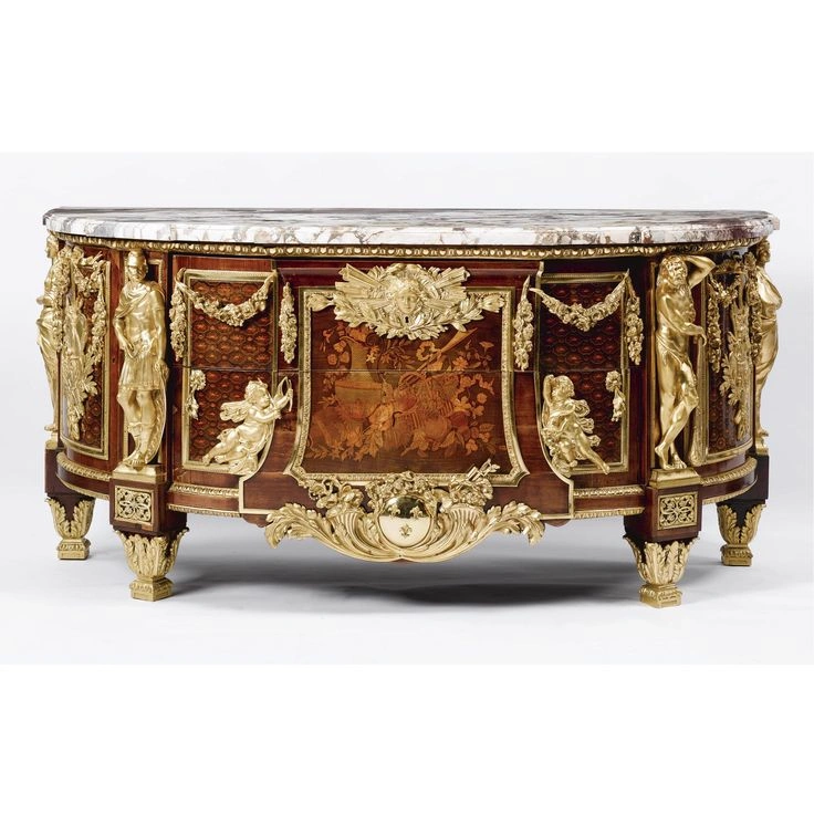 The Louis XV Gilt Commode