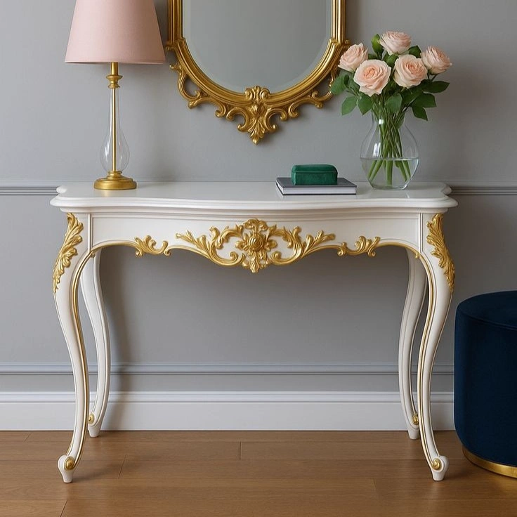 White Gilded Rococo