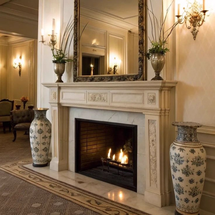 The Ornate Grand Hotel Hearth