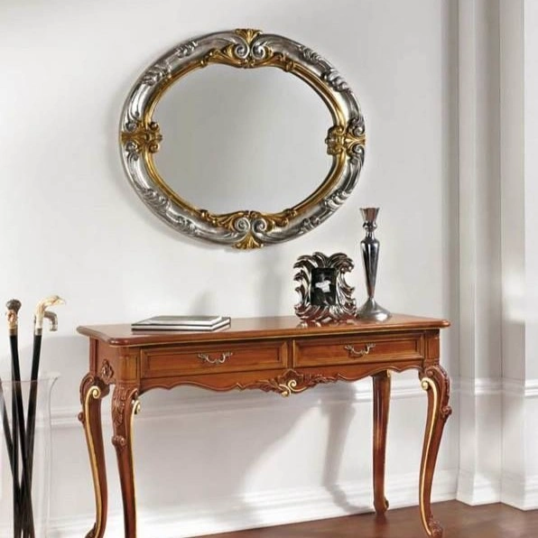 Gilded Baroque Hallway Console