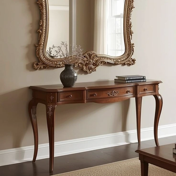 Gilded French Console