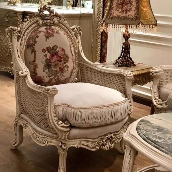 Baroque Gilded Throne