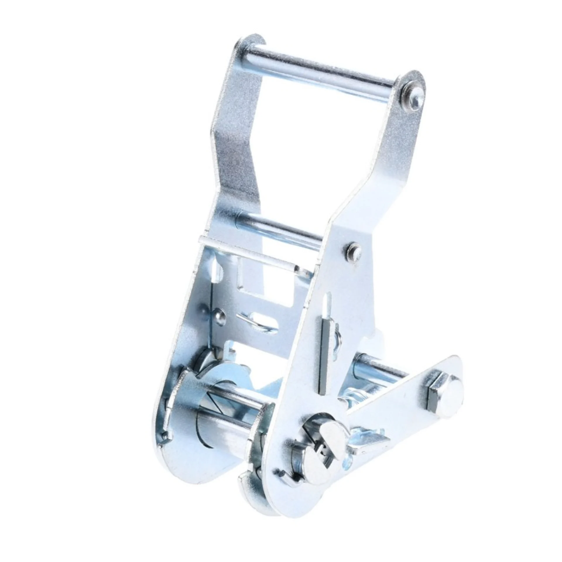 1-1/16" Short Wide Handle Zinc Plated Ratchet Buckle - 3306 lbs. BS